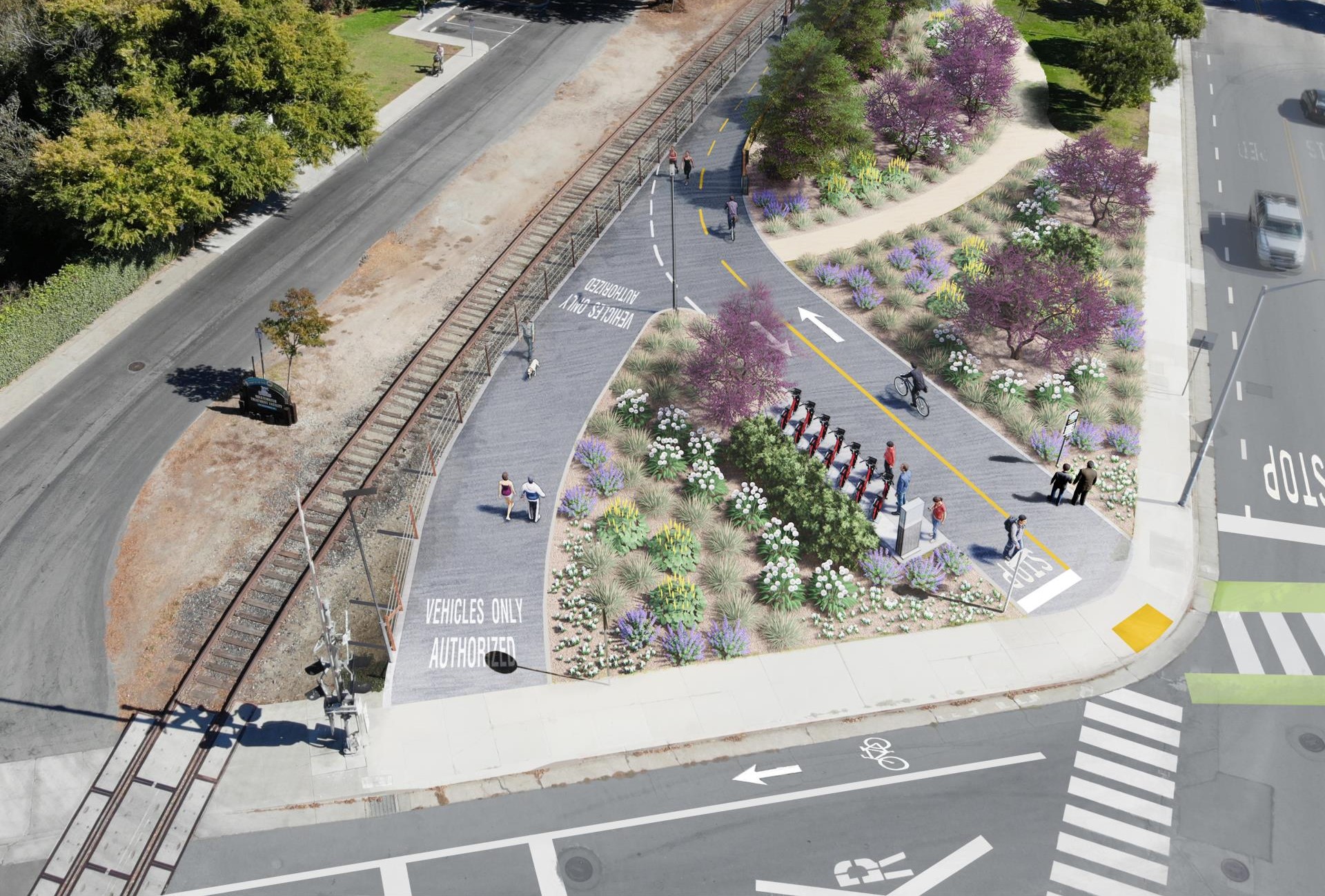 Segment 7 Phase II trail rendering